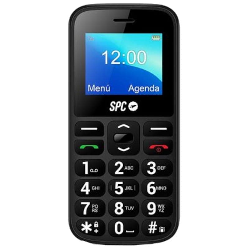 Frontal de SPC Fortune 2 4G Negro - Teléfono Móvil