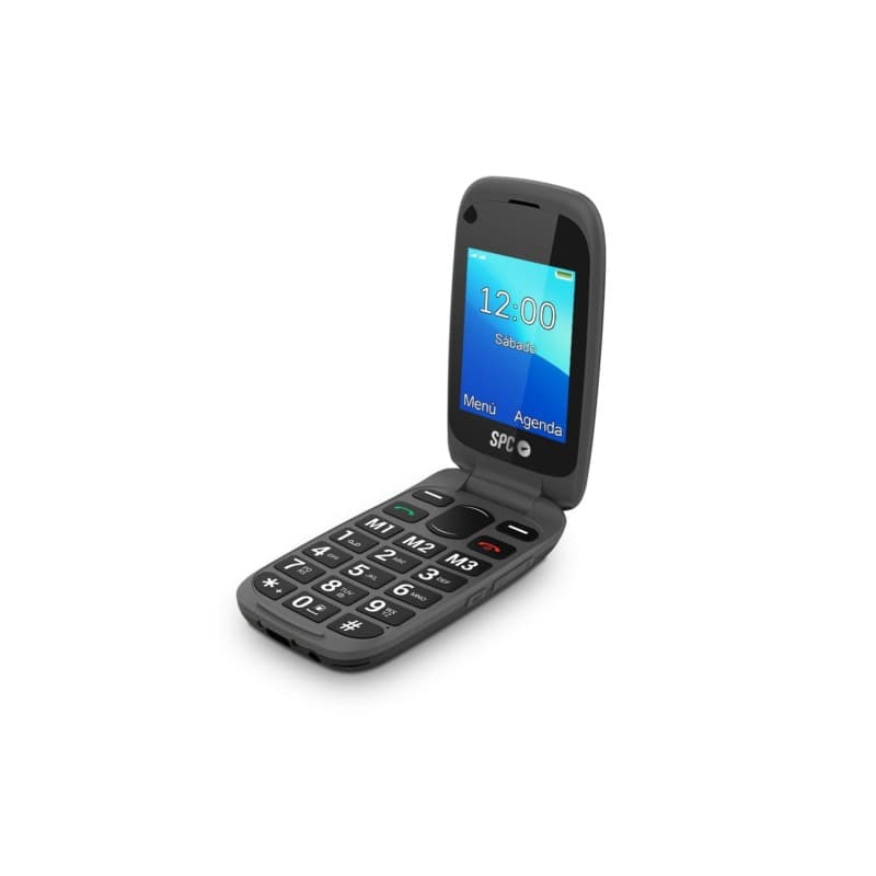 Perspectiva del Teléfono móvil SPC Harmony 4G Negro