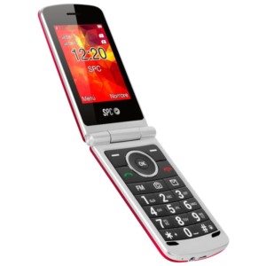 SPC Opal Dual Sim Rouge - Téléphone mobile