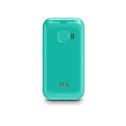 Vista frontal trasera del Teléfono Móvil SPC WILD 4G Verde con detalle del botón SOS