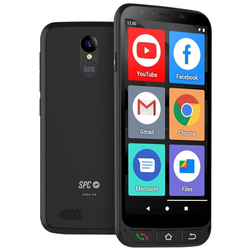 SPC Zeus 4G 1GB/16GB Negro - Teléfono móvil - Ítem