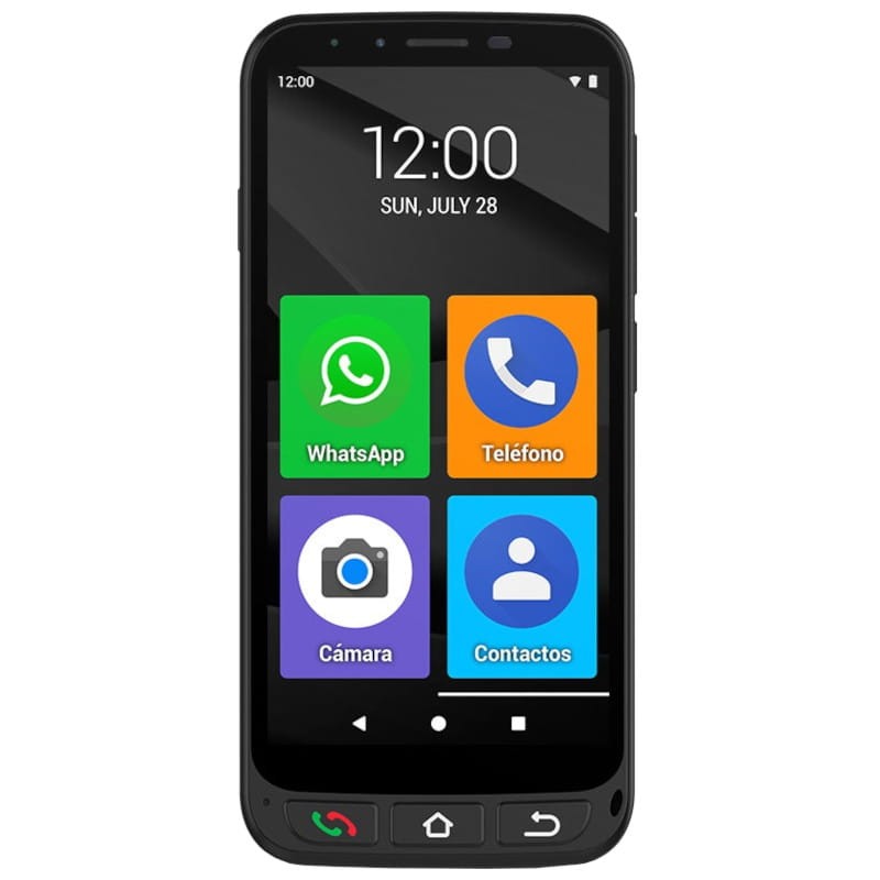 SPC Zeus 4G 1GB/16GB Negro - Teléfono móvil - Ítem1