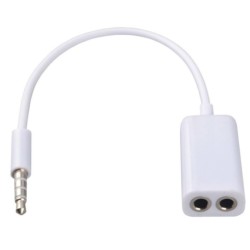 Splitter Duplo Mini Jack 3.5mm - Item1