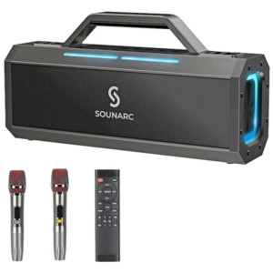 Sounarc K1 Karaoke Party Speaker 150W Stéréo Noir - Enceinte Bluetooth
