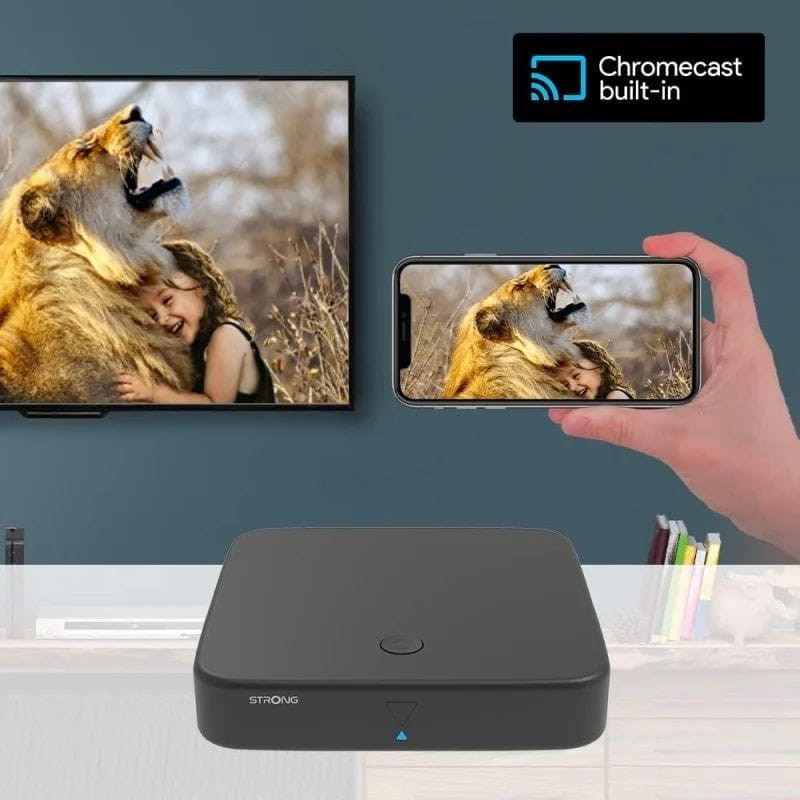 Strong SRT 420 4K 8GB Preto - Android TV com TDT - Item9