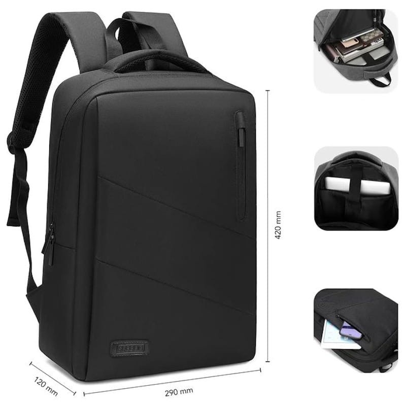 Subblim City Mochila para portátil 15.6 Negro - Ítem4