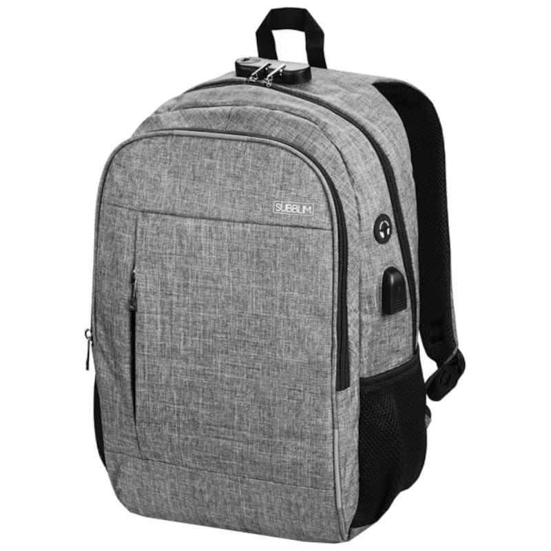 Subblim Urban Lock System 16 Gris - Sac à dos pour ordinateur portable - Ítem