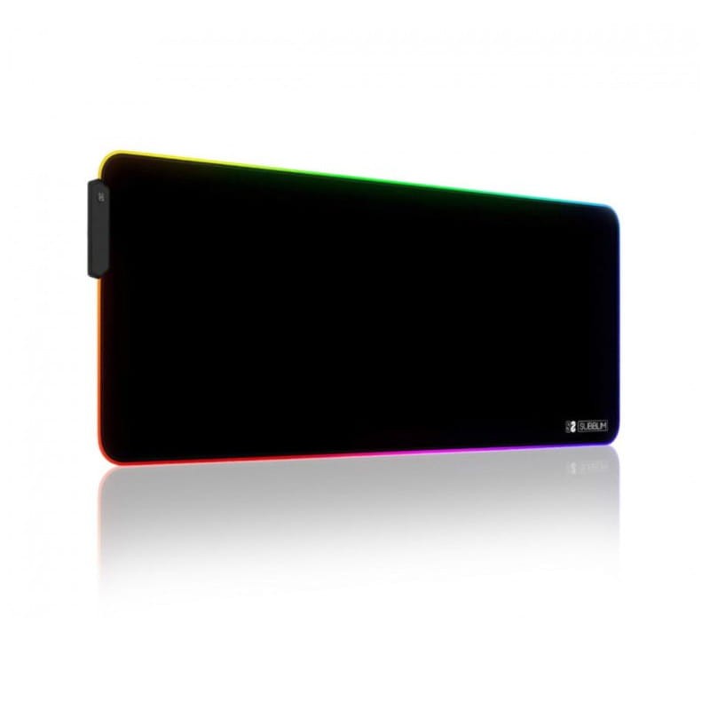 Tapis de souris Subblim XL Premium LED RVB 9 couleurs Noir - Ítem