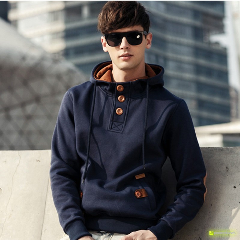 Sudadera Modern Azul - Hombre
