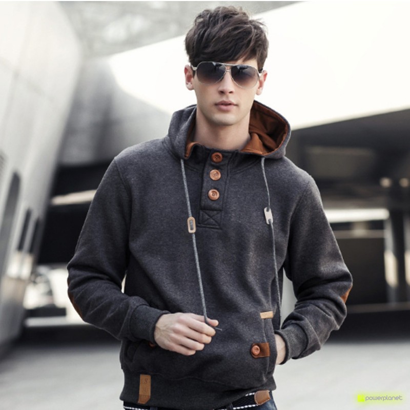 Sudadera Modern Gris - Hombre
