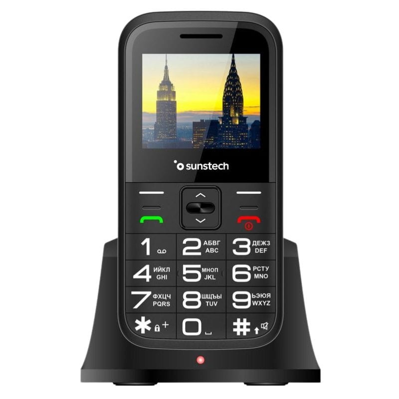 Sunstech CEL4 32 MB Preto - Telemóvel para Seniores - Item1