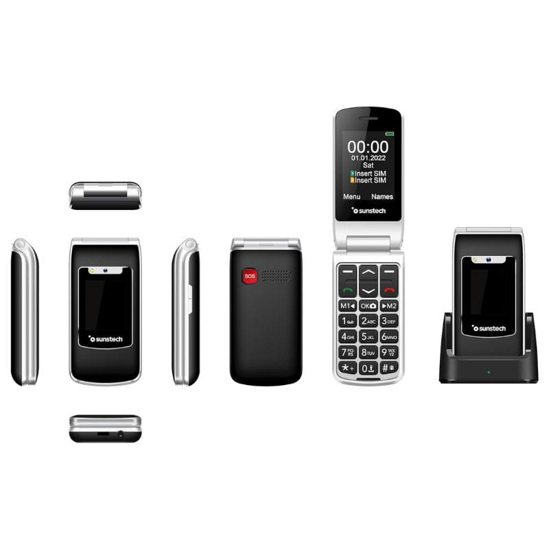 Sunstech CELT23 32MB/32MB Negro - Teléfono Móvil para Personas Mayores - Ítem2