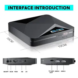 Interface de Super Console X2 Pro 2Go/8Go Triple OS + Carte 256Go - Retro Console