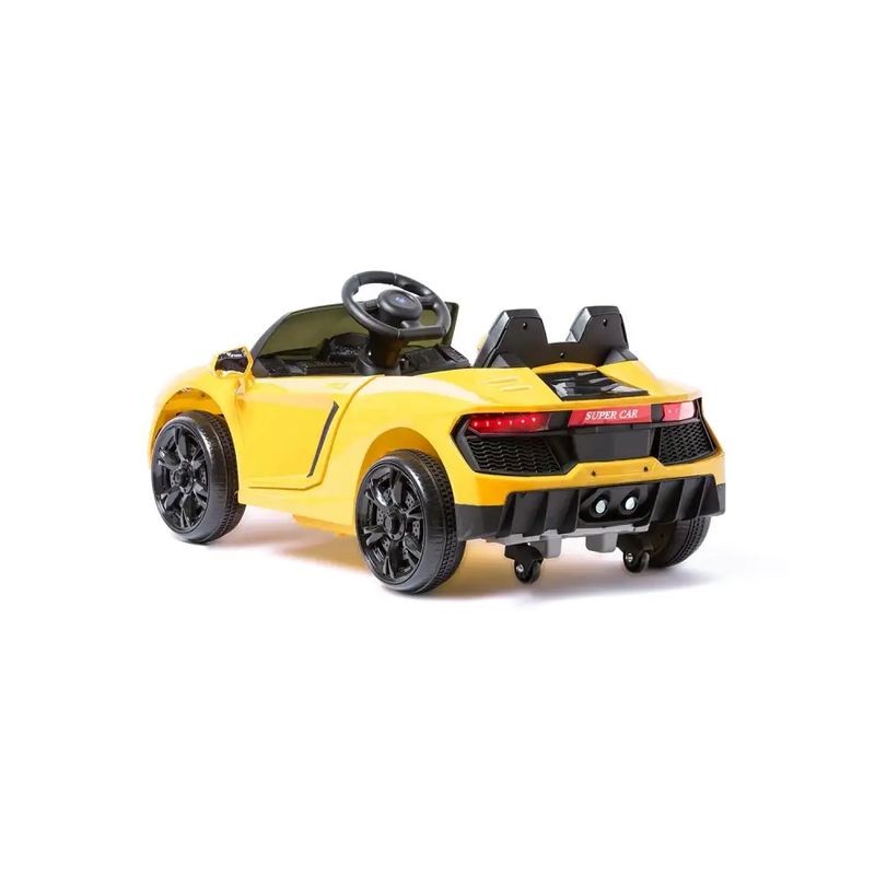 Super Deportivo Estilo Lamborghini 12V Amarillo - Coche eléctrico para niños - Ítem5