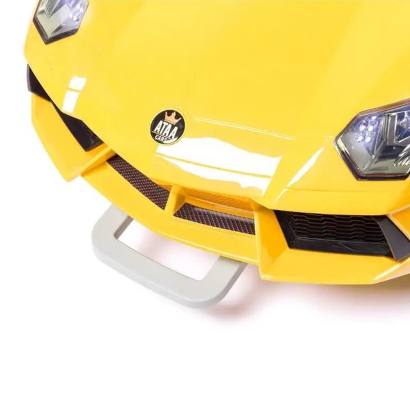Super Deportivo Estilo Lamborghini 12V Amarillo - Coche eléctrico para niños - Ítem7