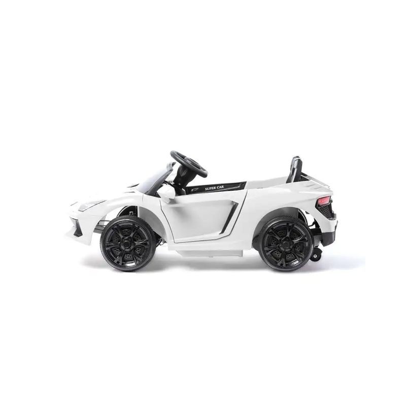 Super Deportivo Estilo Lamborghini 12V Blanco - Coche eléctrico para niños - Ítem3