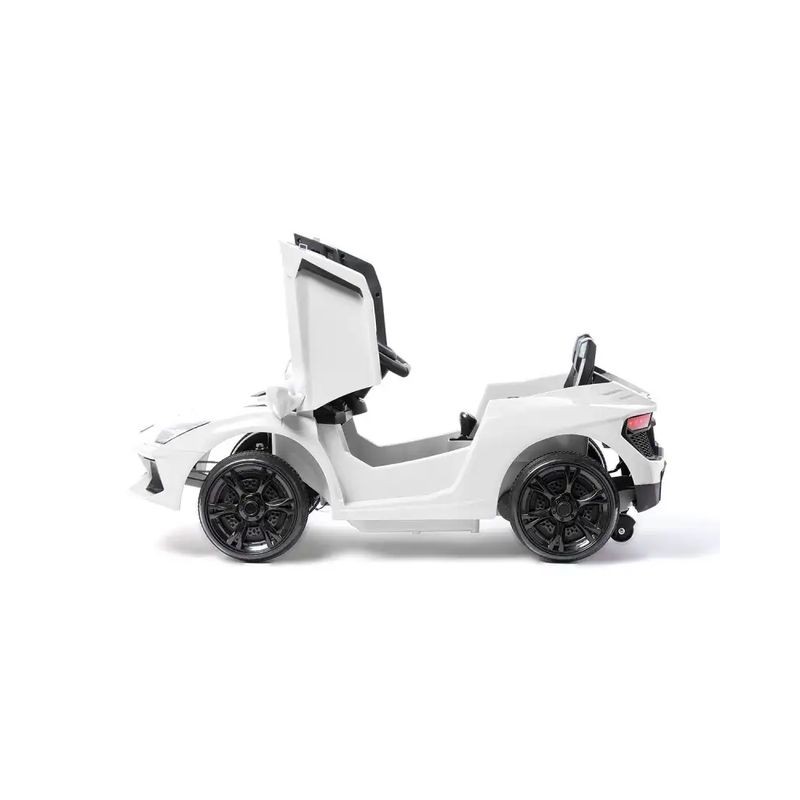 Super Deportivo Estilo Lamborghini 12V Blanco - Coche eléctrico para niños - Ítem4