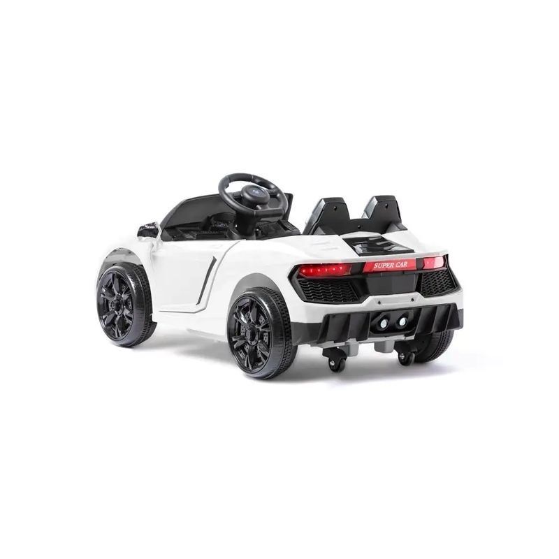 Super Deportivo Estilo Lamborghini 12V Blanco - Coche eléctrico para niños - Ítem5