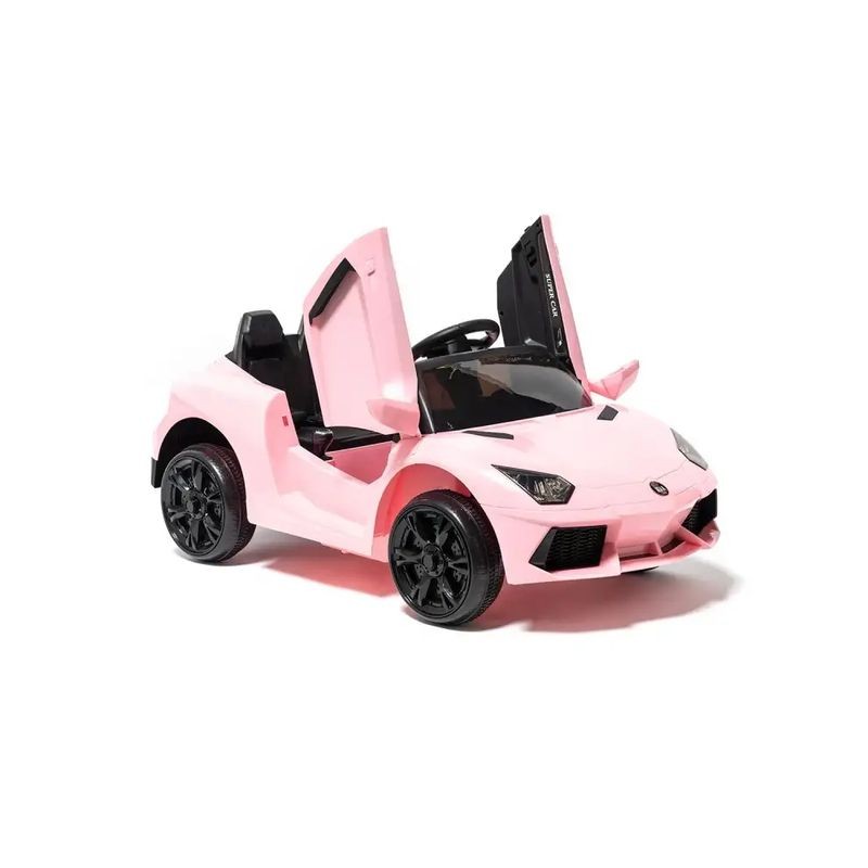 Super Desportivo Style Lamborghini 12V Rosa - Carro elétrico para crianças - Item2