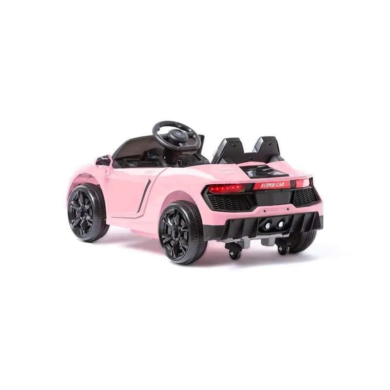 Super Desportivo Style Lamborghini 12V Rosa - Carro elétrico para crianças - Item6