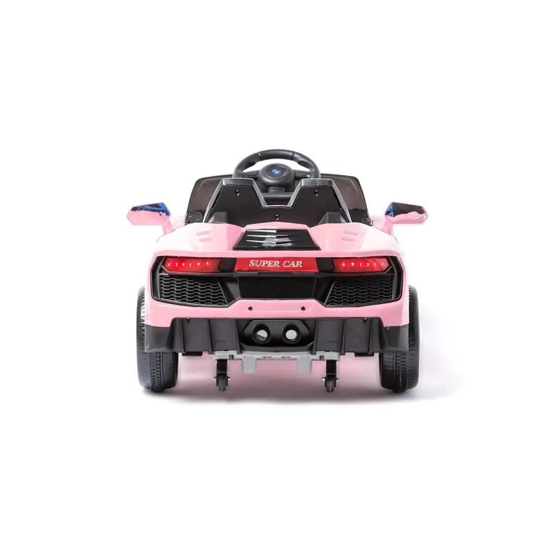Super Desportivo Style Lamborghini 12V Rosa - Carro elétrico para crianças - Item7
