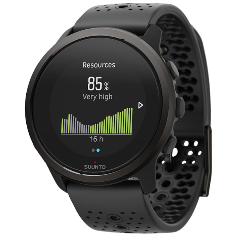 Suunto 5 Peak All Black LED GPS Negro - Ligero - Resistente al agua