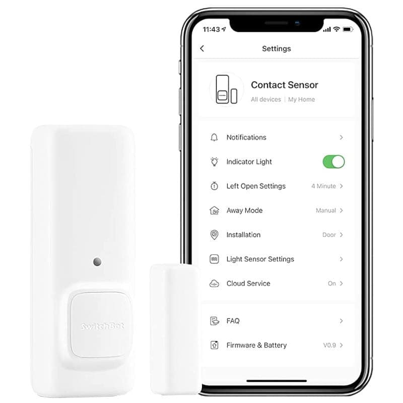 Capteur de contact SwitchBot Contact Sensor - APP