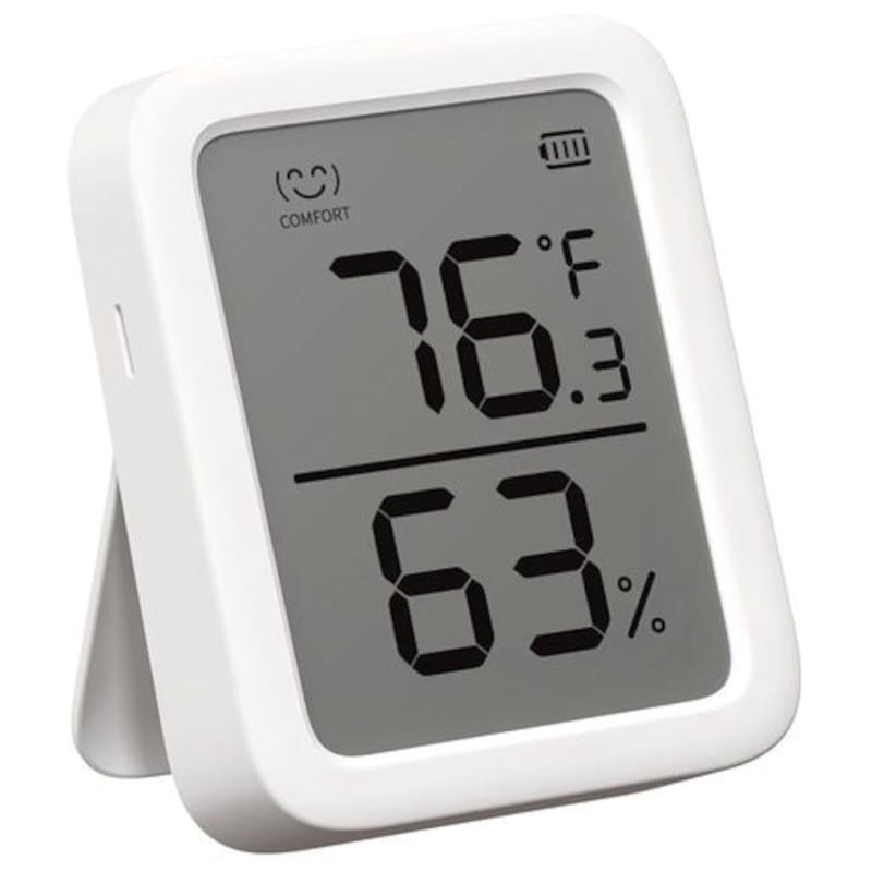 SwitchBot Thermomètre et hygromètre Plus - Jusqu'à 1 an
