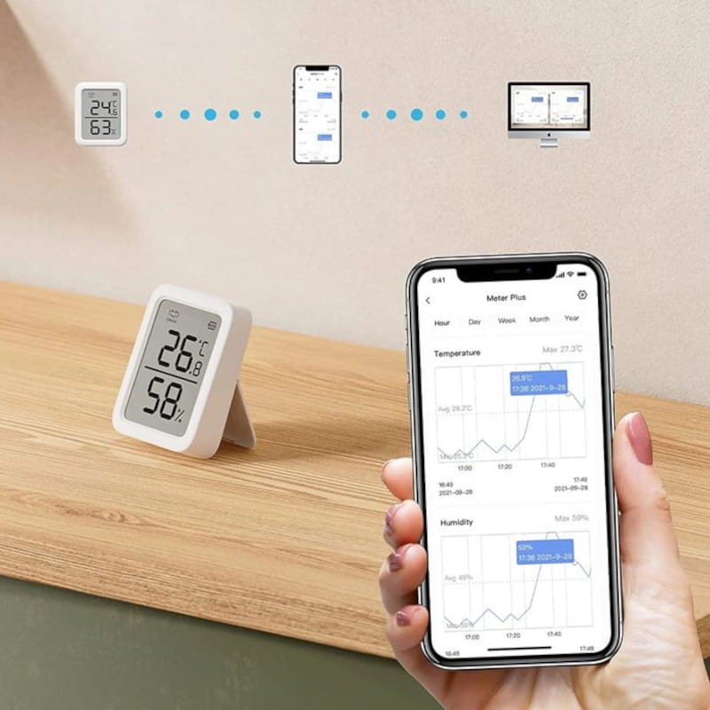 SwitchBot Termómetro e Higrómetro Plus - Ítem4