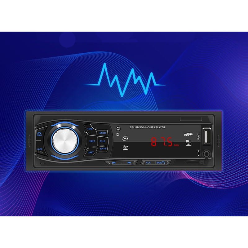 Auto-rádio 1 DIN SWM 1428 USB Preto - Item2