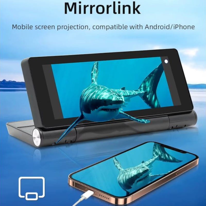 Pantalla táctil universal SWM B5369 6.86 pulgadas Carplay/Android Auto Inalámbrico Negro - Reproductor multimedia para coche - Ítem6