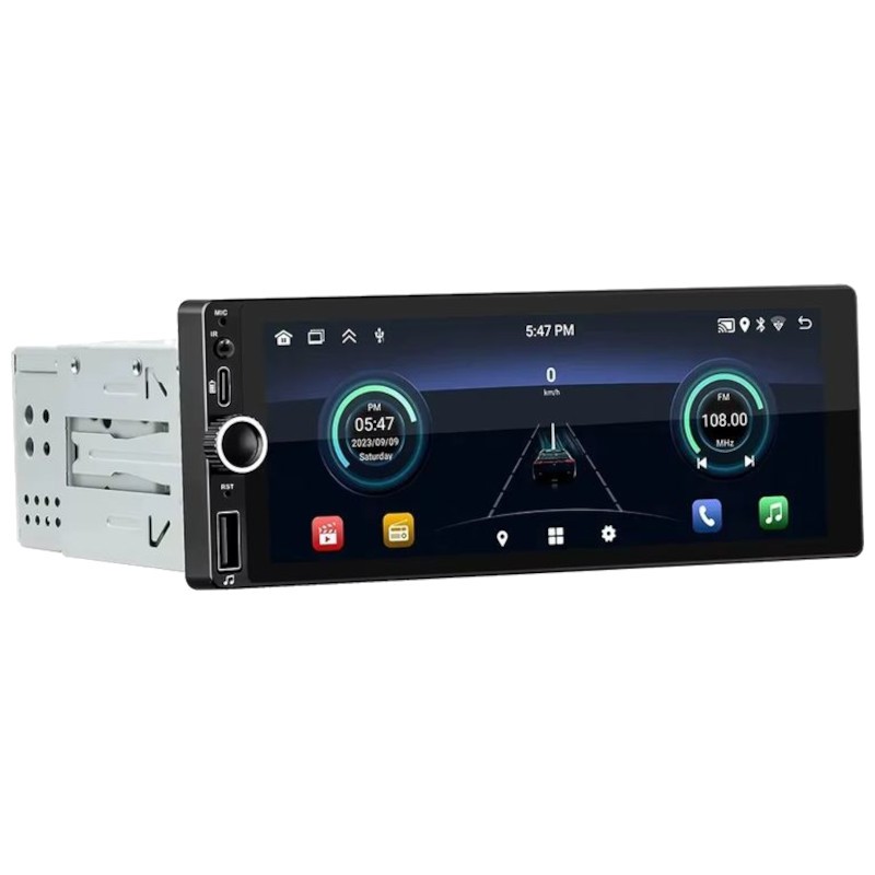 Autorradio 1 DIN SWM D6021A 2GB/64GB GPS Carplay/Android Auto Negro - Ítem