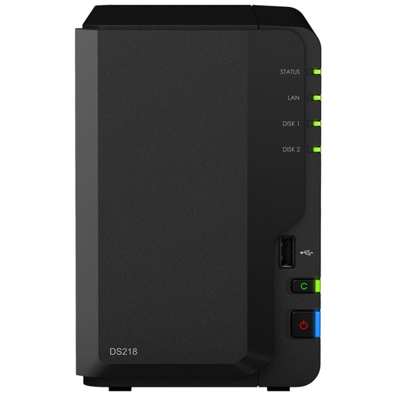 Synology DiskStation DS218 NAS Server Black