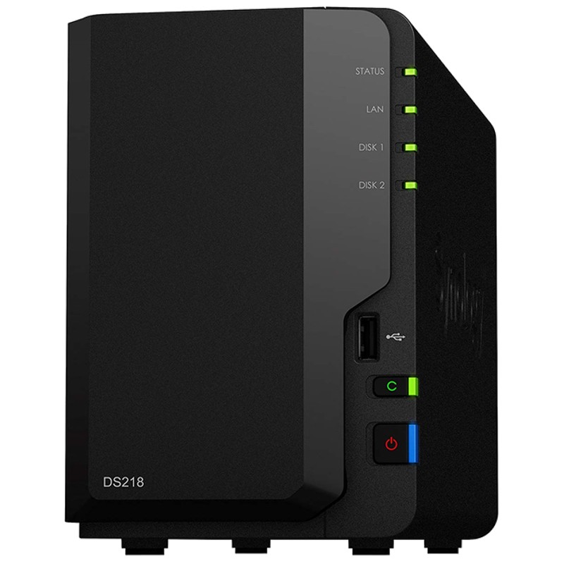 Synology DiskStation DS218 Servidor NAS Negro - Ítem1