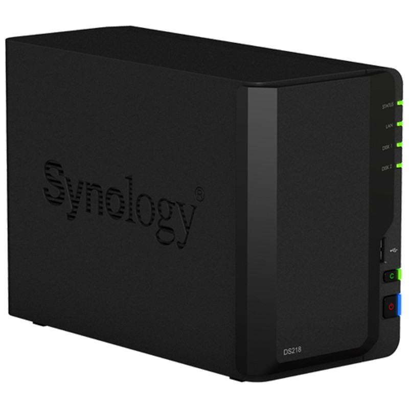 Synology DiskStation DS218 Servidor NAS Preto - Item2
