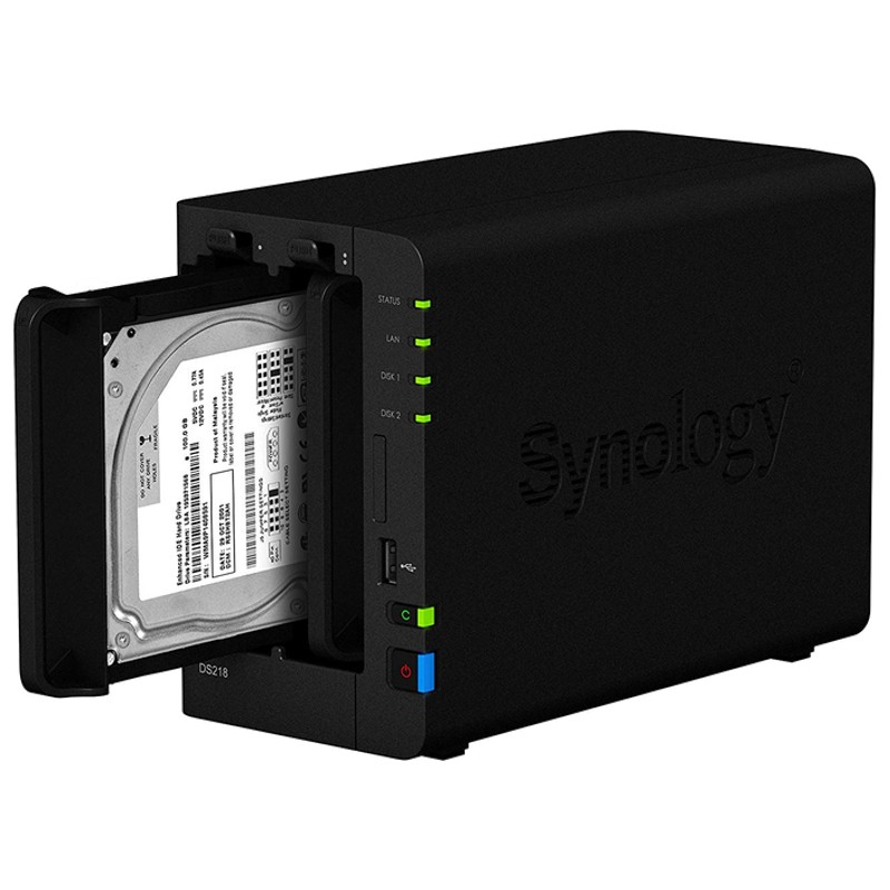 Synology DiskStation DS218 Servidor NAS Negro - Ítem7