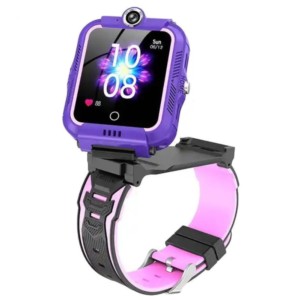 Smartwatch pour enfants T17G 360º Violet - Montre intelligente