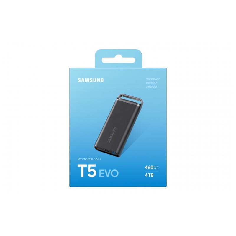 Samsung T5 EVO 4 TB 3.2 Gen 1 Preto - SSD externo - Item5