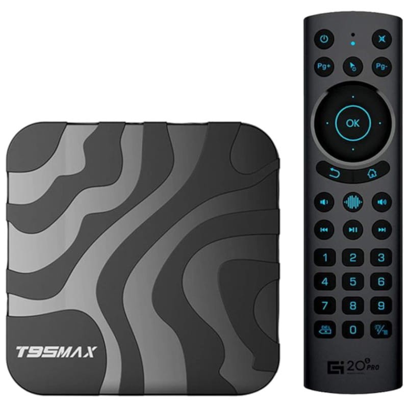 T95 Max H618 4 GB/64GB Dual Wifi Bluetooth Android 12 - Android TV - Item