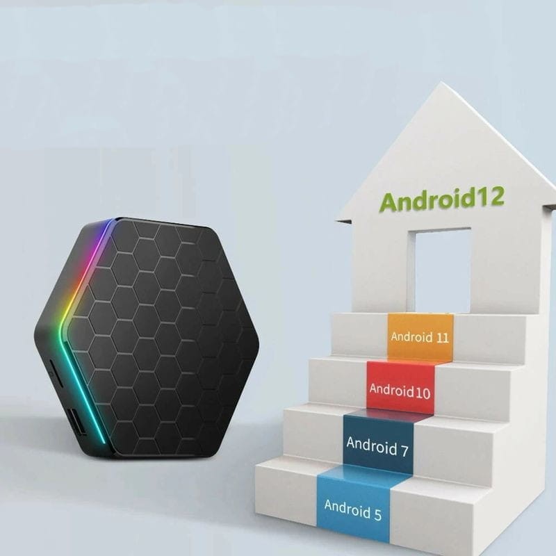 T95Z Plus 4K 2 Go/16 Go Wi-Fi 6 Android 12 - Android TV - Ítem8