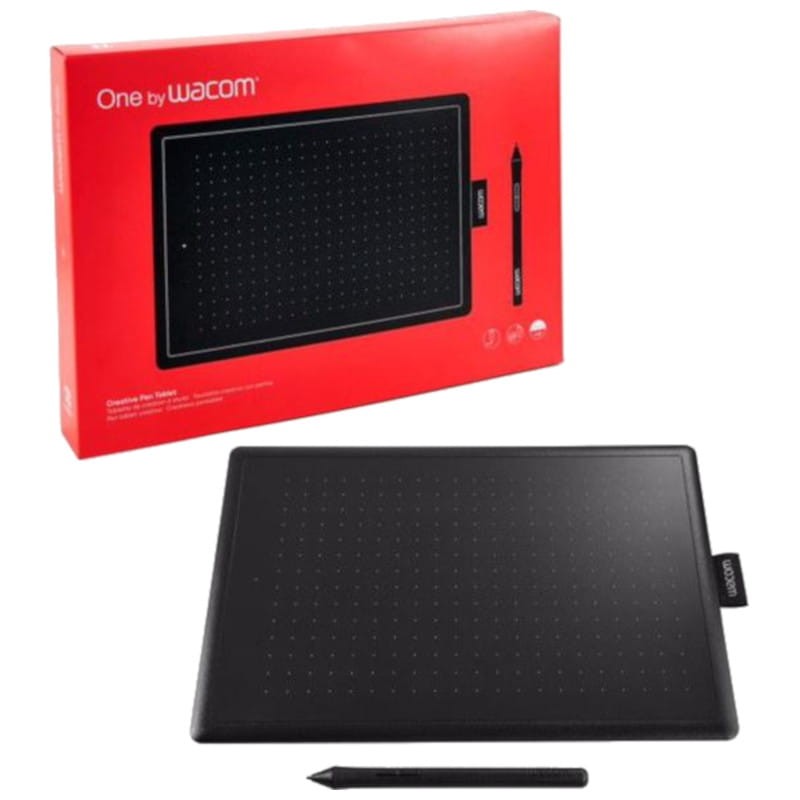 Tableta digitalizadora Wacom One by Medium Negro - Ítem4