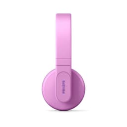 Philips TAK4206PK/00 Rosa - Auriculares para niños vista lateral