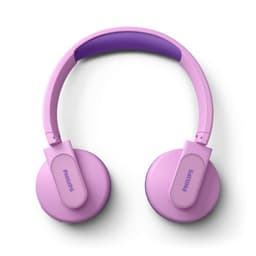 Philips TAK4206PK/00 Rosa - Auriculares para niños vista lateral doblados