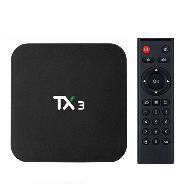 Tanix TX3 4K 4 GB/64GB Dual Band Android 9 - Android TV