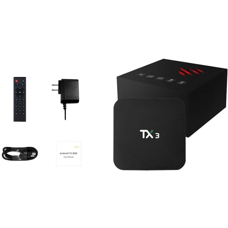 Tanix TX3 S905X3 2GB/16GB Wifi Dual Android 9 - Android TV - Item4