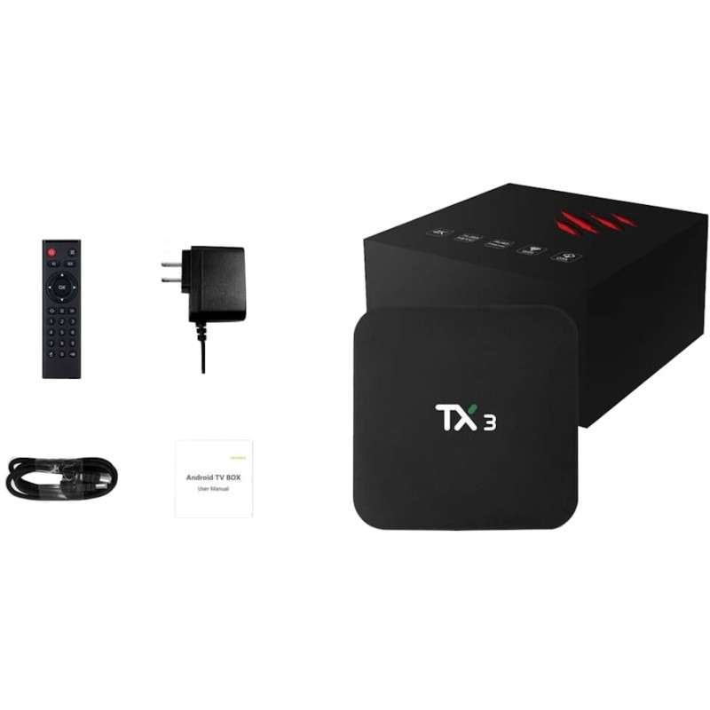 Tanix TX3 4K 4Go/32Go Dual Band Android 9 - Android TV - Ítem4