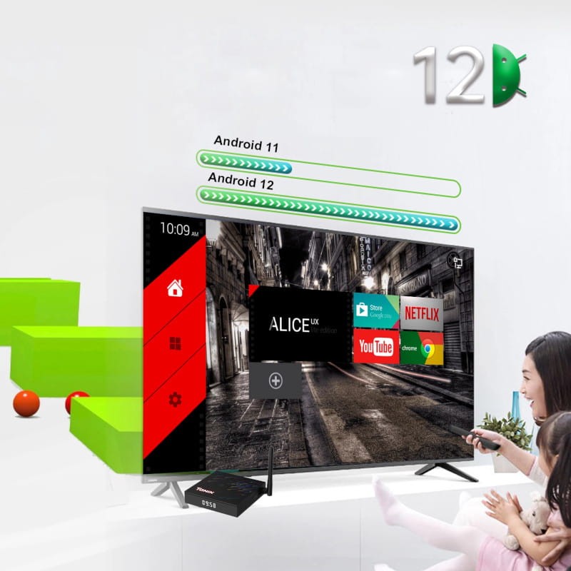 Tanix TX68 H618 4 Go/32 Go Android 12 - Android TV - Ítem3