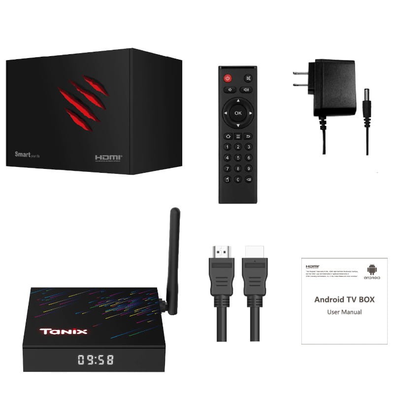 Tanix TX68 H618 4 Go/32 Go Android 12 - Android TV - Ítem5