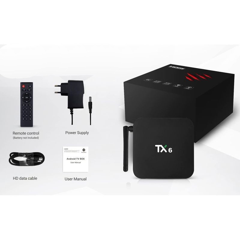Tanix TX6 2 GB/16GB Android 9.0 - Android TV - Item8