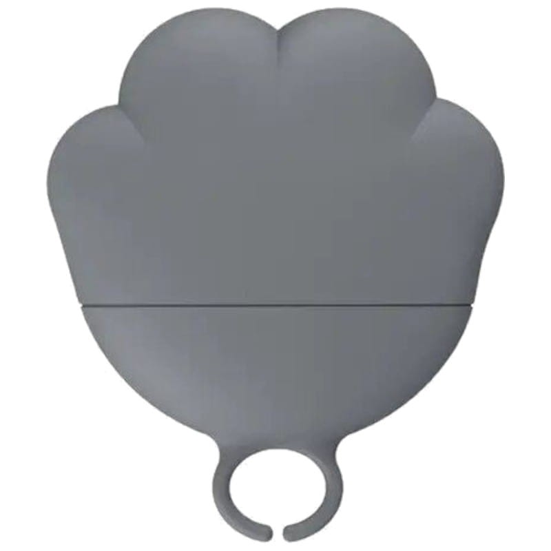 Cloche à boîte en silicone Lovely Paw Gris - Ítem